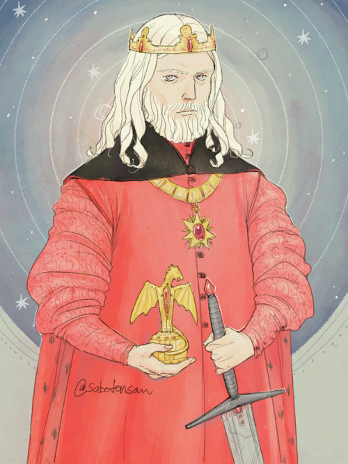 Aenys I Targaryen for the Targaryen Monach Collab that was organized by @amuelia and that also gave 