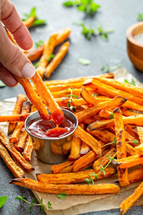 Crispy Baked Sweet Potato Fries