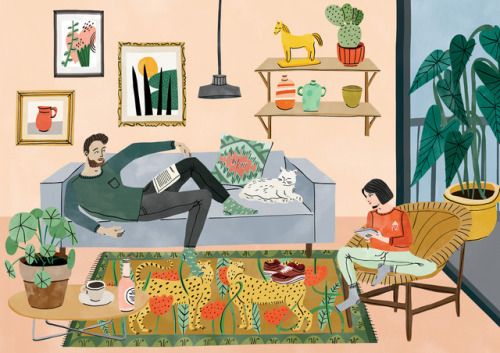 cactus-in-art:Bodil Jane (Dutch, contemporary, www.bodiljane.com/)