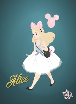 dearestantoine:Alice Disneybound by DearestAntoine