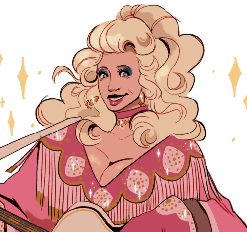 randomencounters: wankadoodles: DND Bard concept; it’s just Dolly Parton “Well, I begged