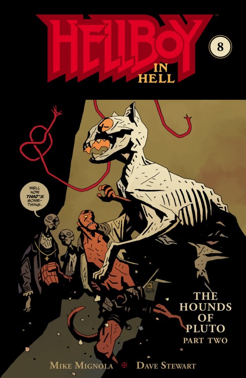  “Mignola’s right hand is the key to another world — one filled with deities and demons that do his 