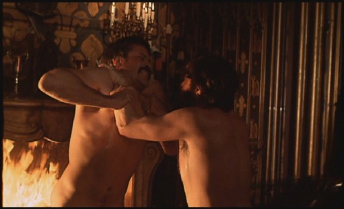 mastersbdsmstash: Nude wrestling. Gotta love it. Great British actors Alan Bates and Oliver Reed rou