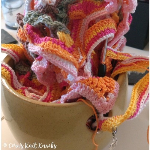 Year of yarn - March 14th - anxietyFor this I&rsquo;m actually posting my crochet, because there