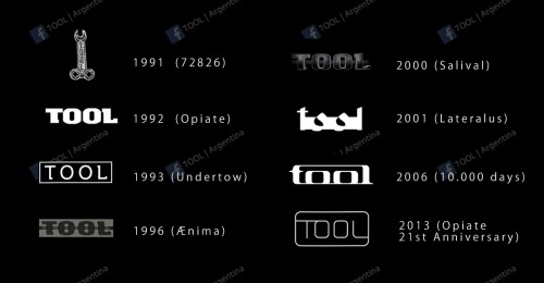 Porn Pics The Evolution of the TOOL logo