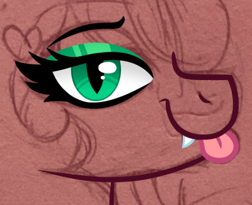 pink-pone:hnnggg, love drawing pretty eyes