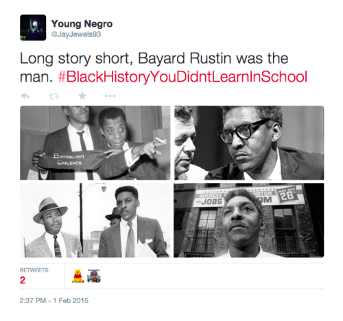 bythegods:actjustly:I’m starting a hashtag on twitter called #BlackHistoryYouDidntLearnInSchoo