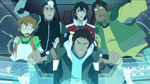 sinfullyselected:WHY IS NO ONE TALKING ABOUT THIS FRAME.LOOK AT THE WAY KEITH AND SHIRO ARE LOOKING 