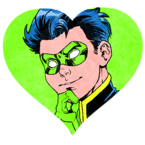 Young Justice Heart Icons 300x300px | Free To Use