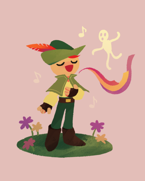started playing Wandersong, one of the cutest games ever