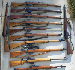 lookatmyguns:  Loads of Lee Enfield rifles!  Source: https://imgur.com/pM71jIe 