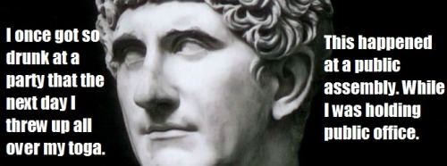 thoodleoo:Roman Shaming: Mark Antony