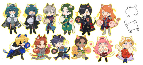 kooricoo: kooricoo:   Preorders for my FE3H PawPaw and Promare charms will be open from [1/11-2/4] !