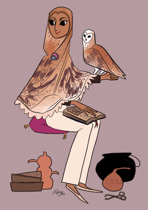 reimenaashelyee:Witch designs based on their familiars (Part I | Part II | Part III) 