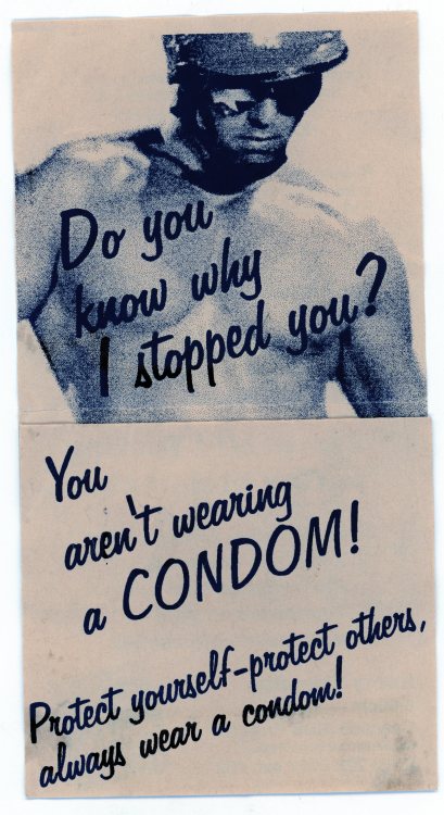 Informational packet (including condoms), Cascade AIDS Project, 1995.Gay and Lesbian History Collect