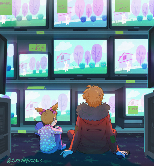 foxydodo:Thrift store tv Store clerk Kenny sneaking Karen in after work hours to watch movies and ge