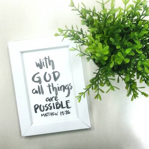 Just pray… #brushlettering