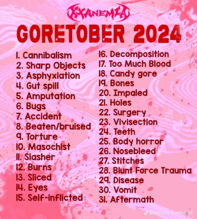 Goretober!! And Dandyween Thing :)) Happy First Spooky Poopy Dauy!!! Lowkey Might Make The Jonah Thing