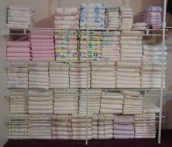 girlcollared:  thebambinogirl:   itsageplaybaby:  whoa  Wow!! Now that is even more diapers then I have…..somebody is going to be back in diapers for a very long time   Oh my goodness. Stash goals. 