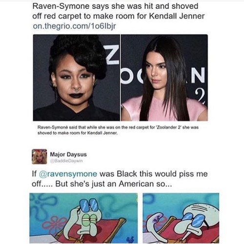 ☕️ #2FroChicks #RavenSymone #KendallJenner #redcarpet #fun #humor #laugh