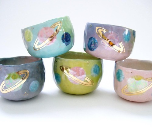 sosuperawesome: Tea Mugs Kira Call Ceramics on Etsy See our #Etsy or #Ceramics tags  