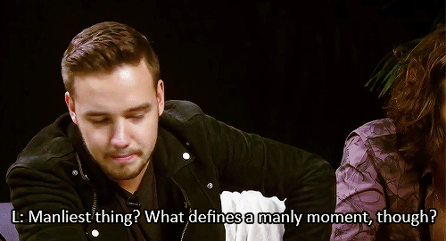 giggleshrug:Fan question: What’s the manliest thing you’ve ever done? +