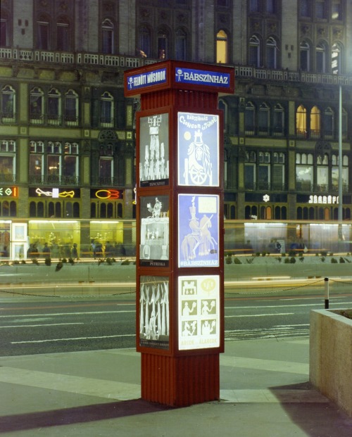  Ferenciek square, Budapest, 1977. From the Budapest Municipal Photography Company archive. 