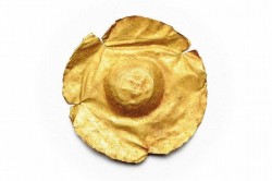 peashooter85:  Ancient Roman gold nipple cover, 1st century AD. from Czerny’s International Auction House 