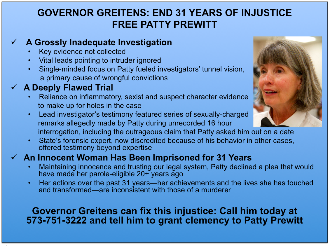 Justice For Patty Prewitt
