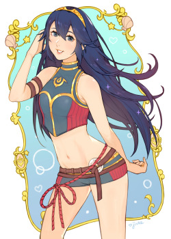 jivke:cipher swimsuit lucina is love