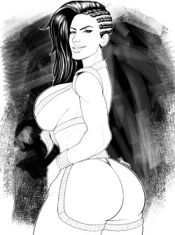 Praise The Brazilian Butt (Commission Sample 3)Now I Finished The Samples For Inks,