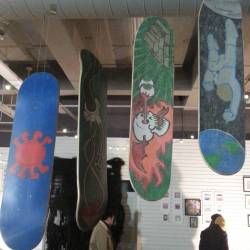 At The Good Night Good Luck Art Show! Prints, Paintings, And Skate Decks! #Art #Artshow