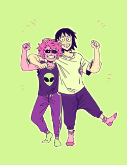 Blueorca2000:  Some Good Kids!! I Like To Think That Since Mina And Sero’s Birthdays