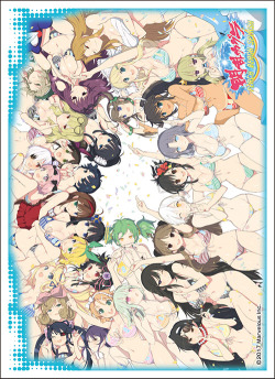 ensky-card-supply:  閃乱カグラ PEACH BEACH SPLASH　キャラクタースリーブEN-545　閃乱カグラ PEACH BEACH SPLASH（D）1パック65枚入り　サイズ67×92mm希望小売価格790円＋消費税　JAN 4970381 4061102018年3月9日発売©2017