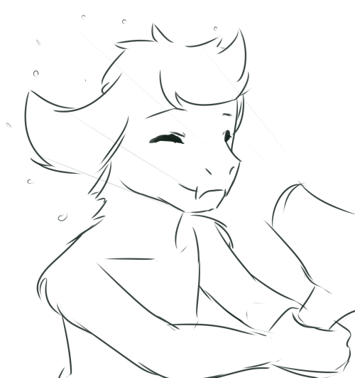 ghangaji:  some requests  They’re all great and adorable, but on some level I realise that being behind Asriel in a movie theater would suck.