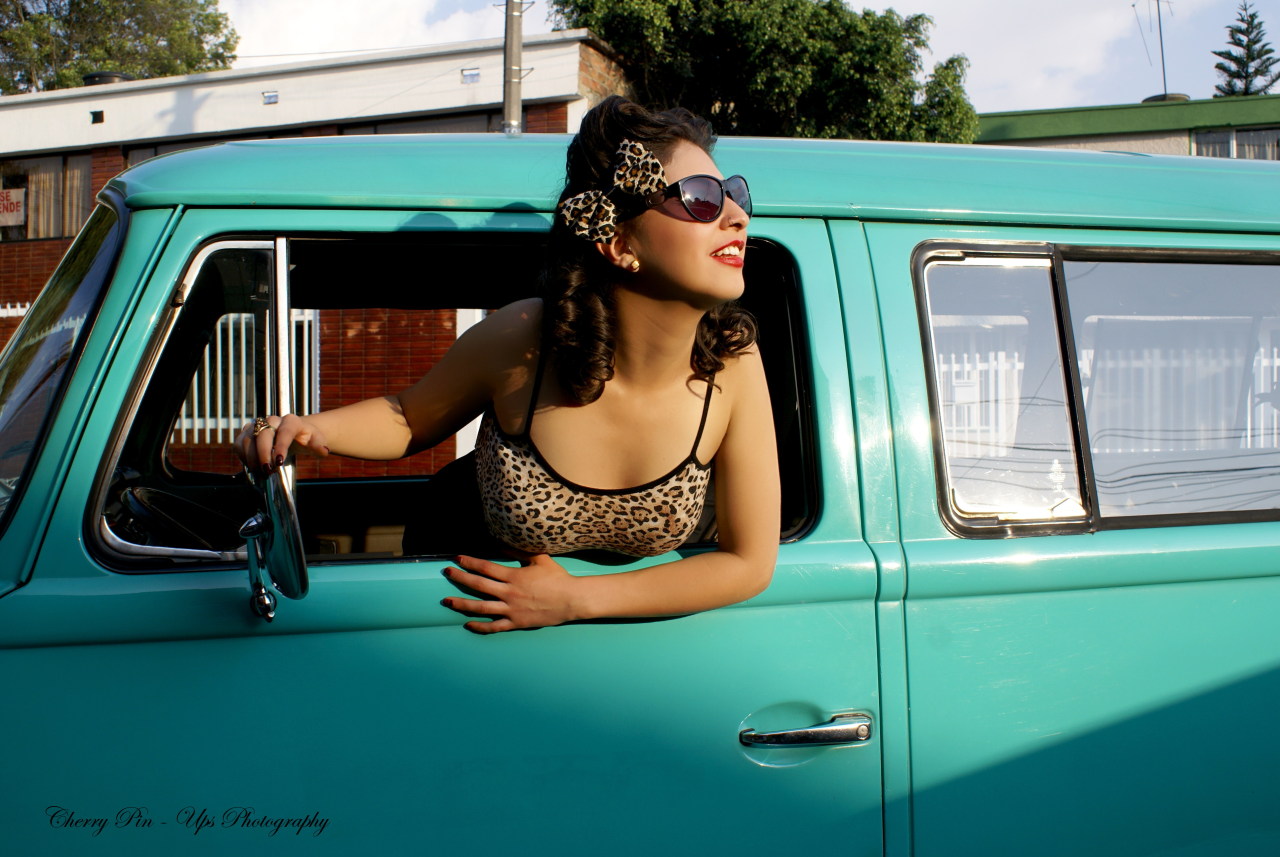 pinuppost:  Model: Madeleine Photo: Cherry Pin Ups Photography Chlothing: Cherry