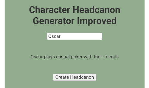 I Found This And Some Oscar Ones That Felt Accurate