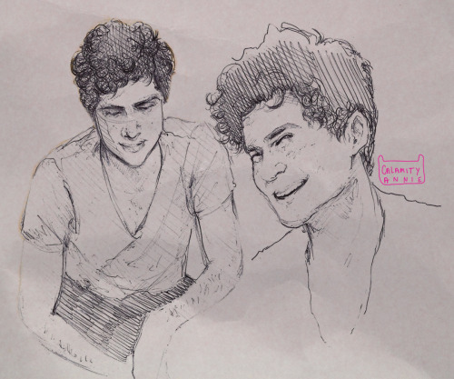 calamity-annie: some anthony padilla sketches, since i remembered i love him, and came back after al