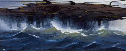 Kamino Concept Art,attack Of The Clones 2002