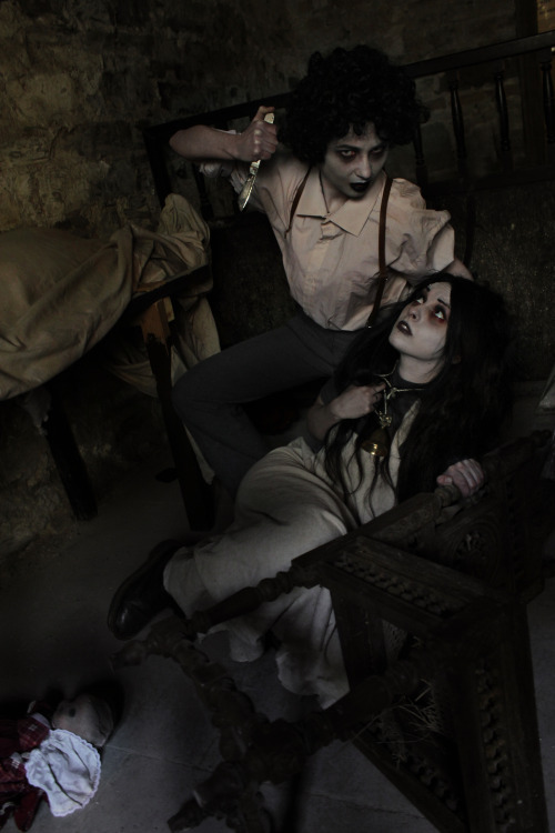 gothicle: A photoset I am so so SO proud of :D Me and my friend Lucy Cosplaying Stephen Kings Kingd