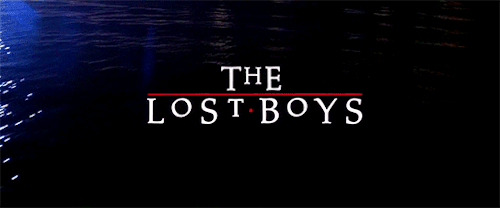 classichorrorblog:The Lost BoysDirected by Joel Schumacher (1987)