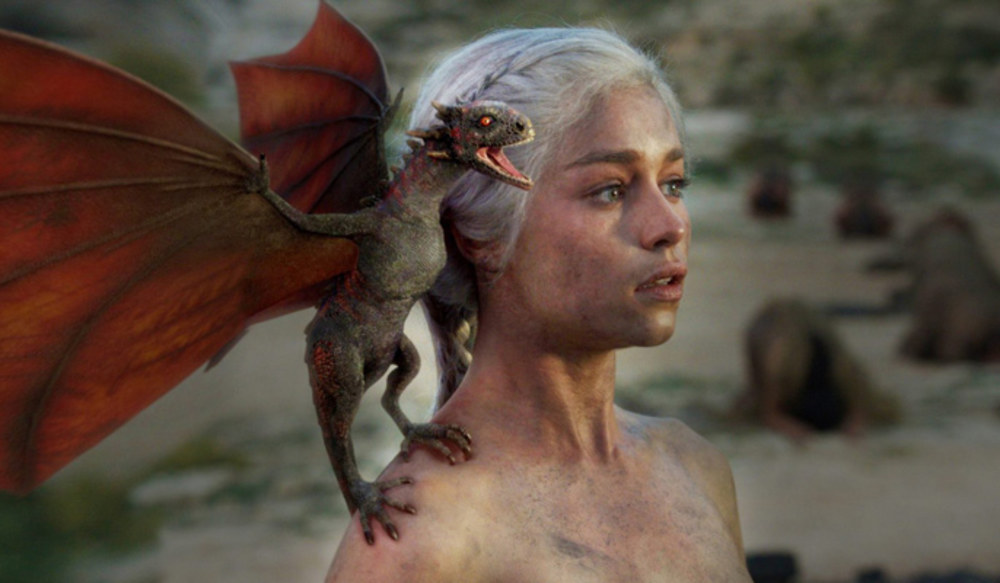 music-pics:  Remember when Daenerys Targaryen’s three little miracle dragons were