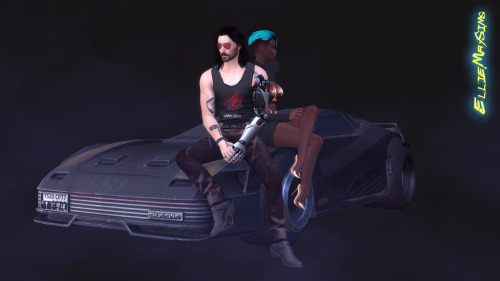 Pose Pack Cyberpunk 2077 Included: 1. 10 couple poses 2. Quadra V-Tech:low poly model by Kreanymnew 