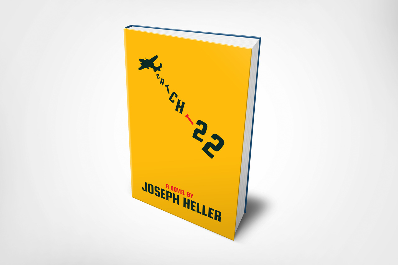 Gian Bautista — Catch-22 by Joseph Heller book cover concept.