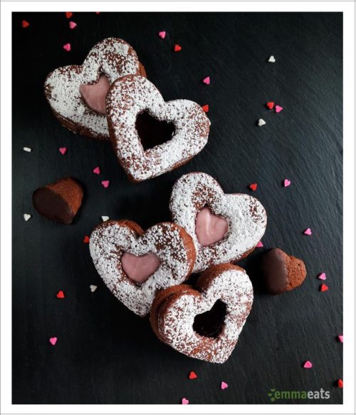 Chocolate Cinnamon Hearts (vegan)