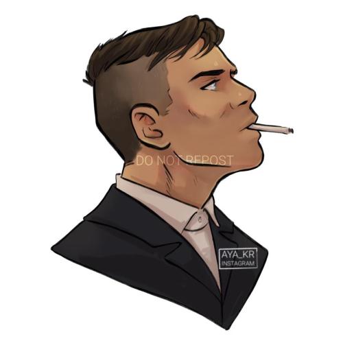Tommy ShelbyI’ve been doing a rewatch of Peaky Blinders bc I love the series and I couldn&rsqu