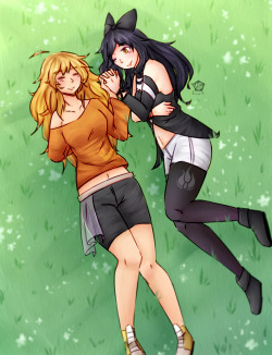 ej-the-cat:  Beautiful Bumbleby commission by @roselysium! Thank you so much! :) 
