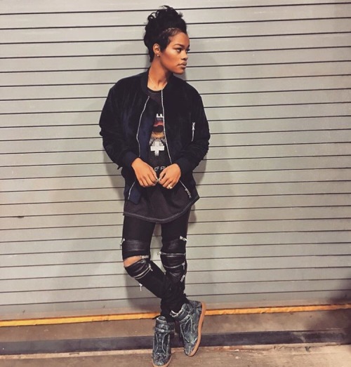 Porn awmanhomie:  Teyana Taylor’s style is so photos