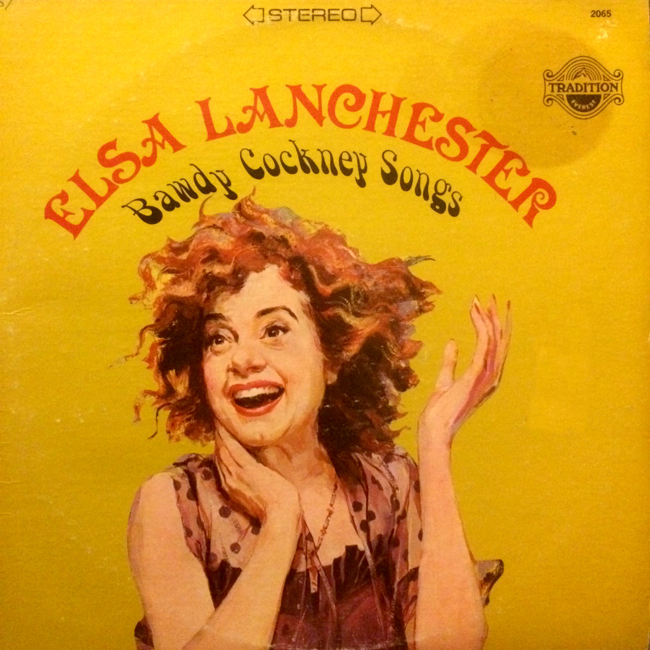 Bawdy Cockney Songs, by Elsa Lanchester (Tradition Everest, 1968). From a charity