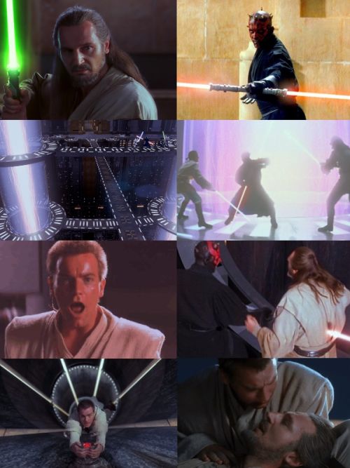  STAR WARS PREQUELS APPRECIATION WEEK 16 Oct -  Favorite Duel: Obi-Wan and Qui-Gon vs. Darth Maul